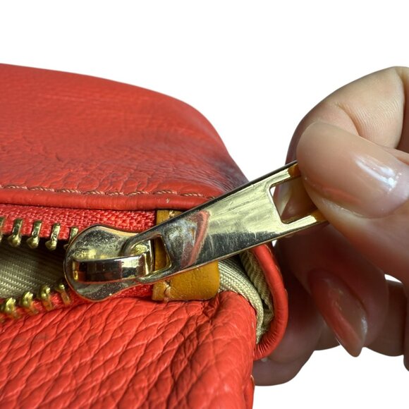 Divina Firenze Red Leather Crossbody Bag - Picture 12 of 13